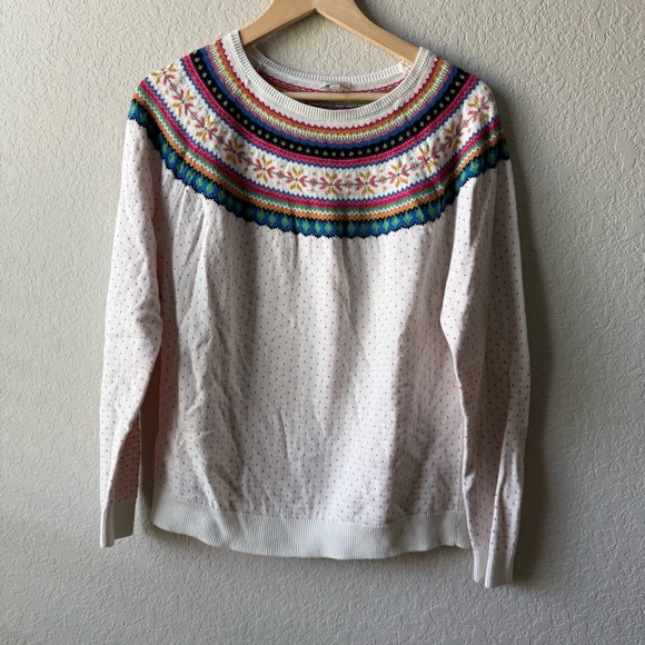 Talbots Sweaters - Talbots Multicolor Fair Isle Knit Sweater
